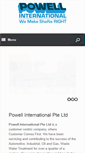 Mobile Screenshot of powell-shaft.com